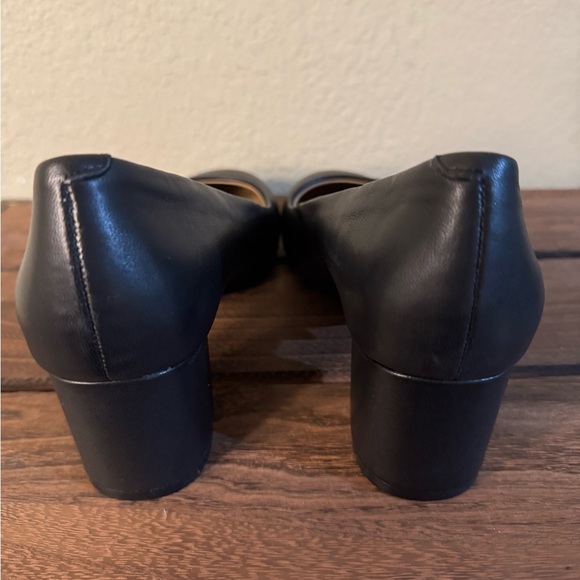 Aerosoles EBEL Comfy Pump Cipria Soft Black Leather Womens Size 6.5 New No Box - Picture 8 of 11